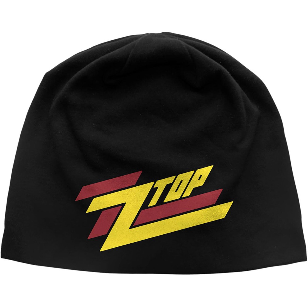 ZZ Top - Logo JD Print Bonnet - Noir